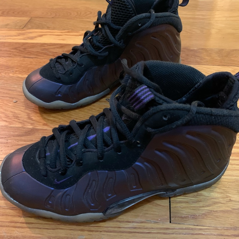 Nike Air Foamposite One(GS) Black/varsity purple